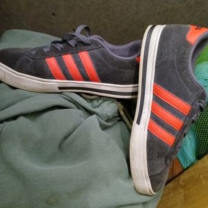 Girls size 2 adidas sneakers